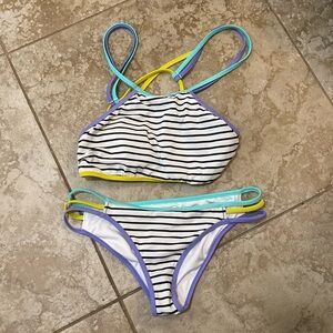 Victoria Secret Stripe Bikini
